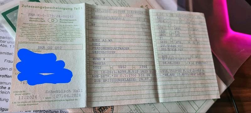 Gebraucht Audi A3 150 PS (110 kW) 2003 Rot Kleinwagen