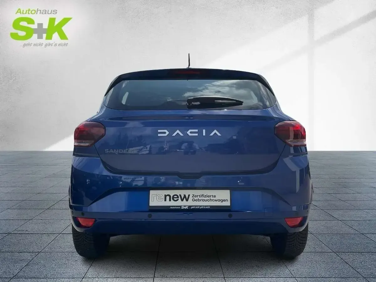 Gebraucht Dacia Sandero Expression 91 PS (66 kW) 2023 Ironblau metallic Kleinwagen