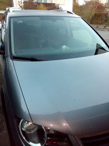 Gebraucht VW Touran Cross 140 PS (102 kW) 2007 Silber metallic Van / Kleinbus