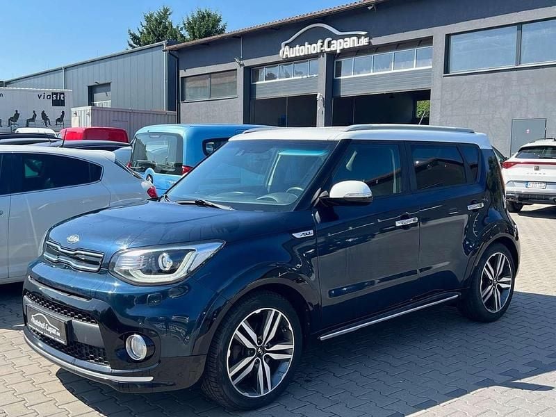 Blau Gebraucht 2018 Kia Soul Spirit SUV | 11.899 € (Etwas zu teuer) - Bild 1/4