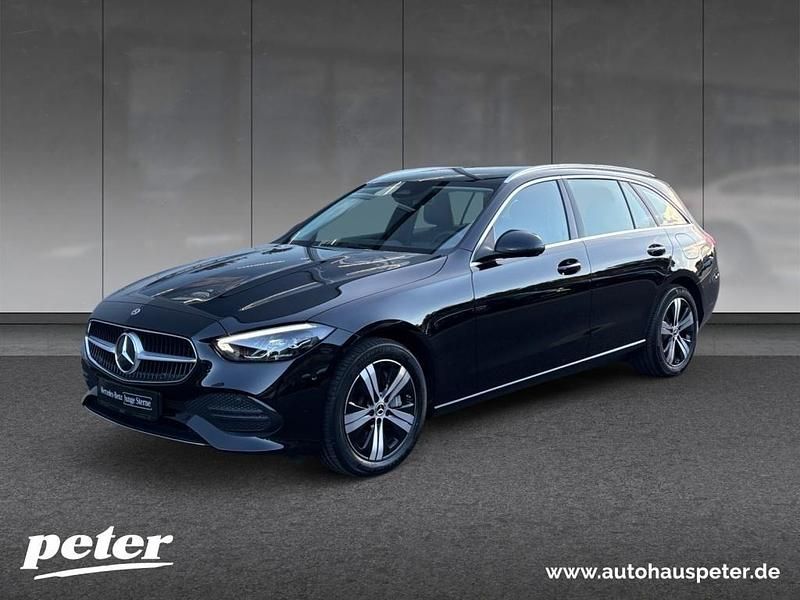 Unilack schwarz Gebraucht 2024 Mercedes C300e Advanced Kombi | 39.610 € (Superpreis) - Bild 1/4