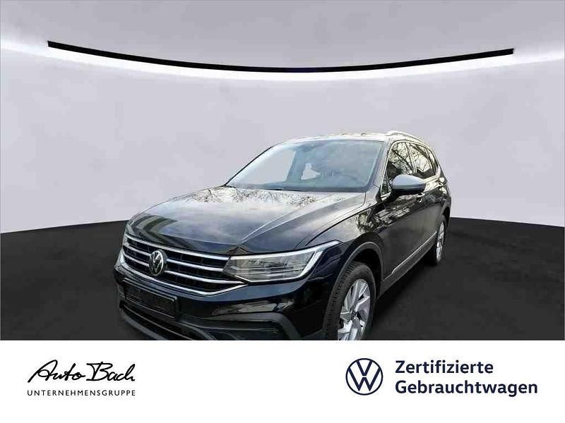 Schwarz Gebraucht 2022 VW Tiguan Allspace Life SUV | 29.940 € (Guter Preis) - Bild 1/4