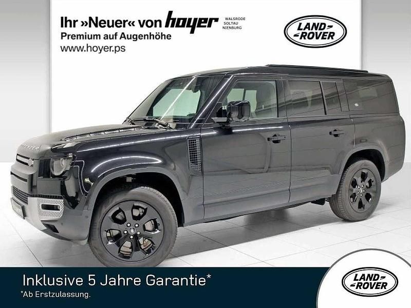 Santorini black Gebraucht 2024 Land Rover Defender SE SUV | 81.680 € (Teuer) - Bild 1/4
