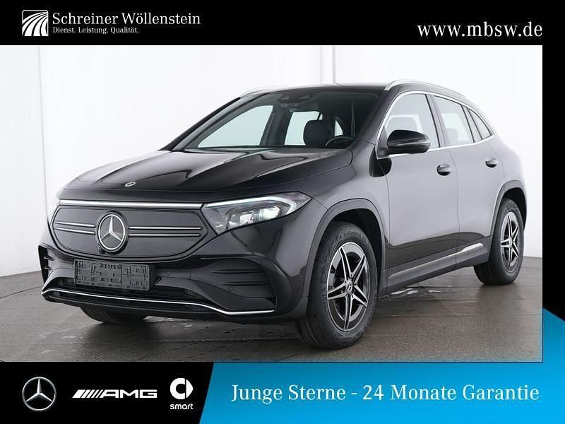 Schwarz kosmosschwarz Gebraucht 2023 Mercedes EQA300 Advanced SUV | 30.870 € (Fairer Preis) - Bild 1/4