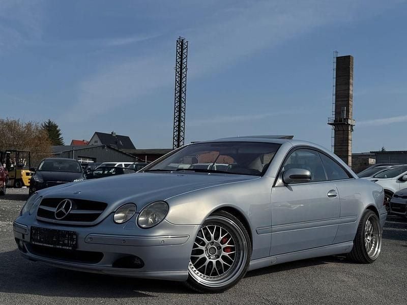 Blau Gebraucht 2001 Mercedes CL500 Coupé | 4.999 € (Guter Preis) - Bild 1/4