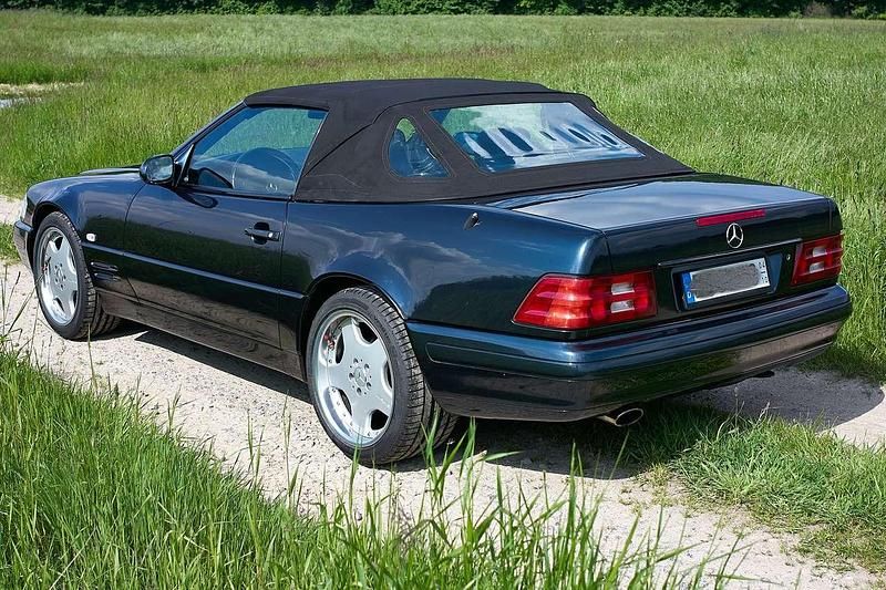Gebraucht Mercedes SL280 204 PS (150 kW) 2000 Schwarz Cabrio