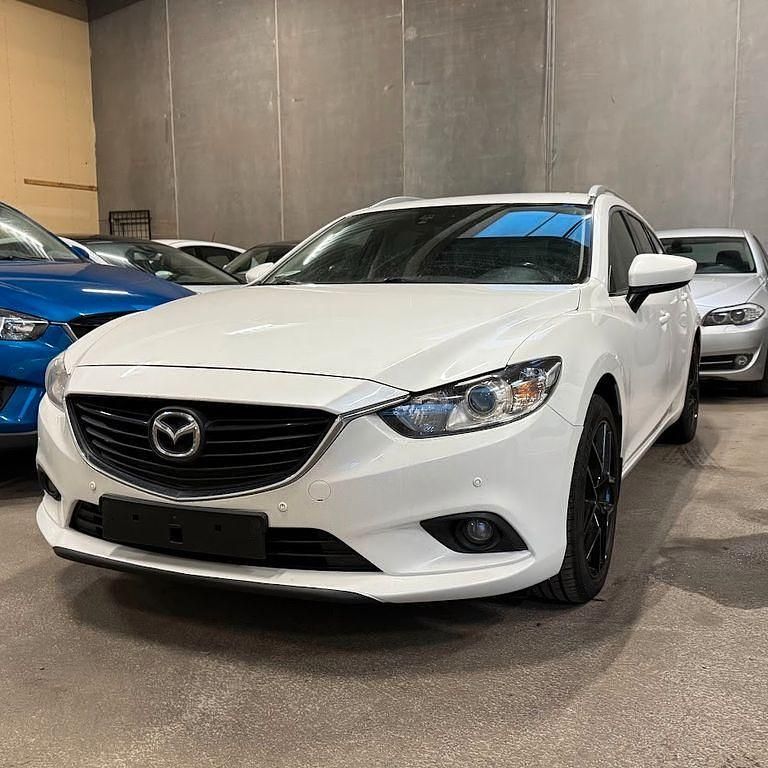 Weiß Gebraucht 2013 Mazda 6 Sports-Line Kombi | 7.200 € (Guter Preis) - Bild 1/4