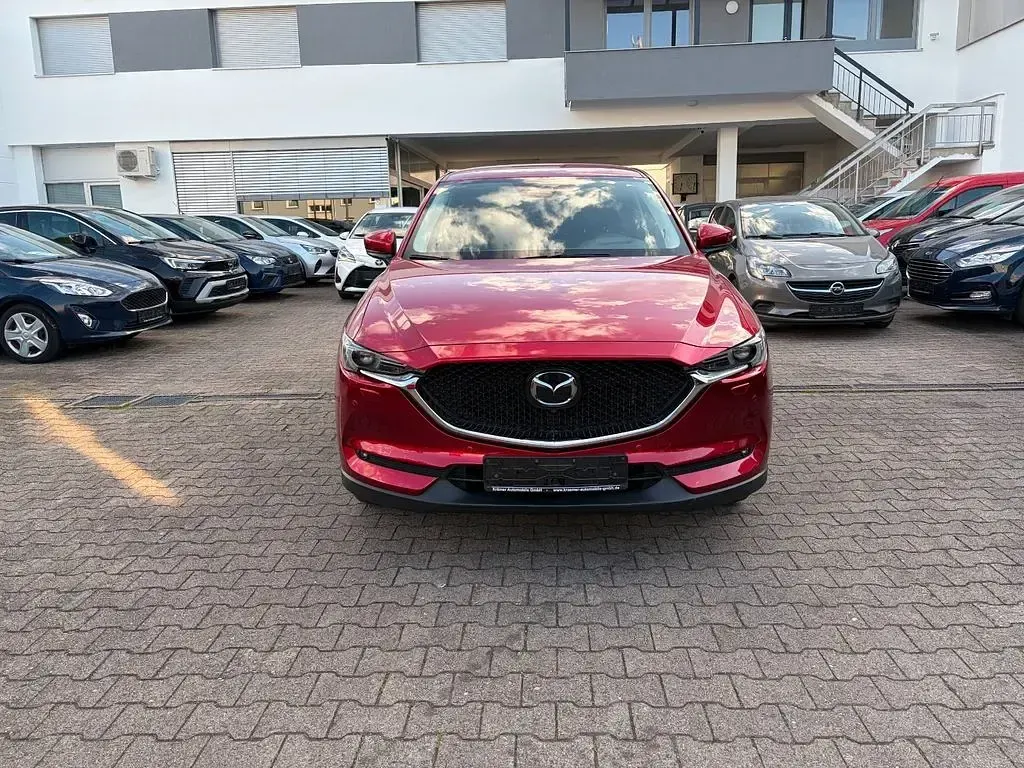 Gebraucht Mazda CX-5 Sports-Line 194 PS (142 kW) 2019 Rot SUV