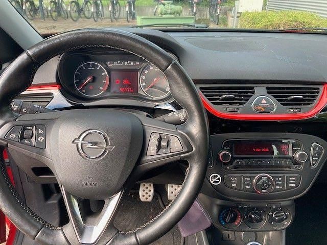 Rot Gebraucht 2017 Opel Corsa Color Edition Kleinwagen | 8.500 € (Fairer Preis) - Bild 1/4
