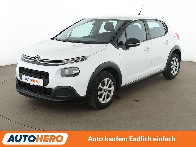 Gebraucht Citroën C3 Feel 82 PS (60 kW) 2019 Weiß Kleinwagen