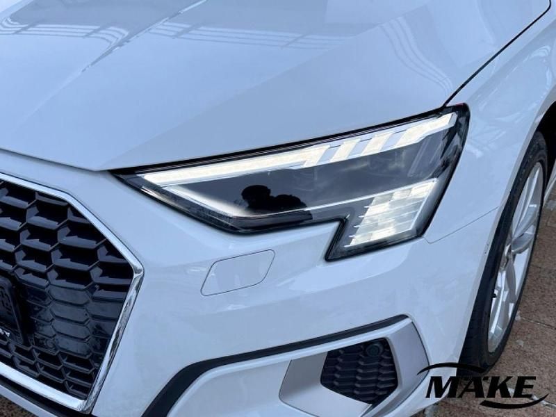 Gebraucht Audi A3 Advanced Plus 150 PS (110 kW) 2023 Gletscherweiß metallic (metallic) Limousine