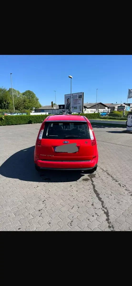Gebraucht Ford C-MAX Ghia 101 PS (74 kW) 2005 Rot Van / Kleinbus