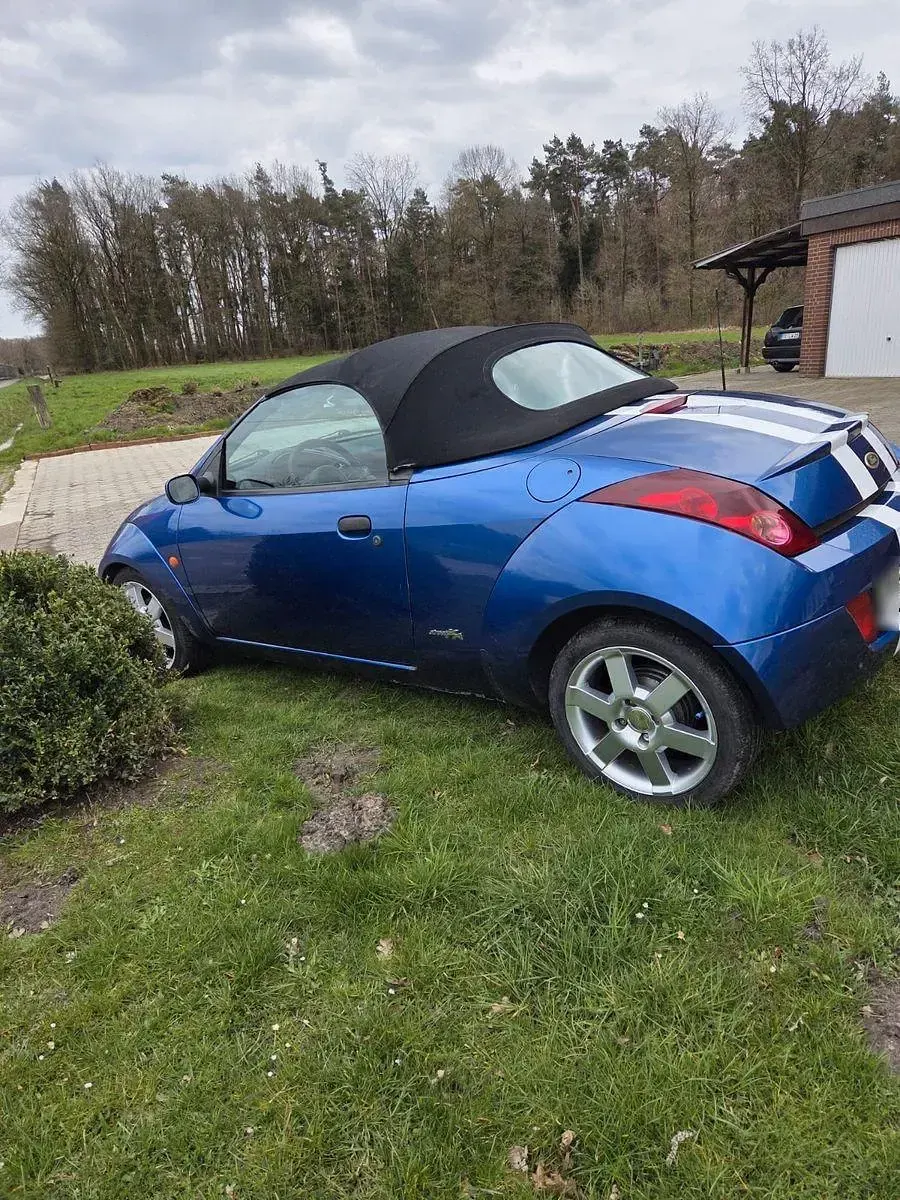 Gebraucht Ford StreetKa 95 PS (69 kW) 2003 Blau Cabrio