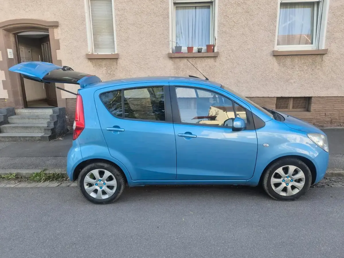 Occasion Opel Agila 63 ch (46 kW) 2009 Bleue Citadine