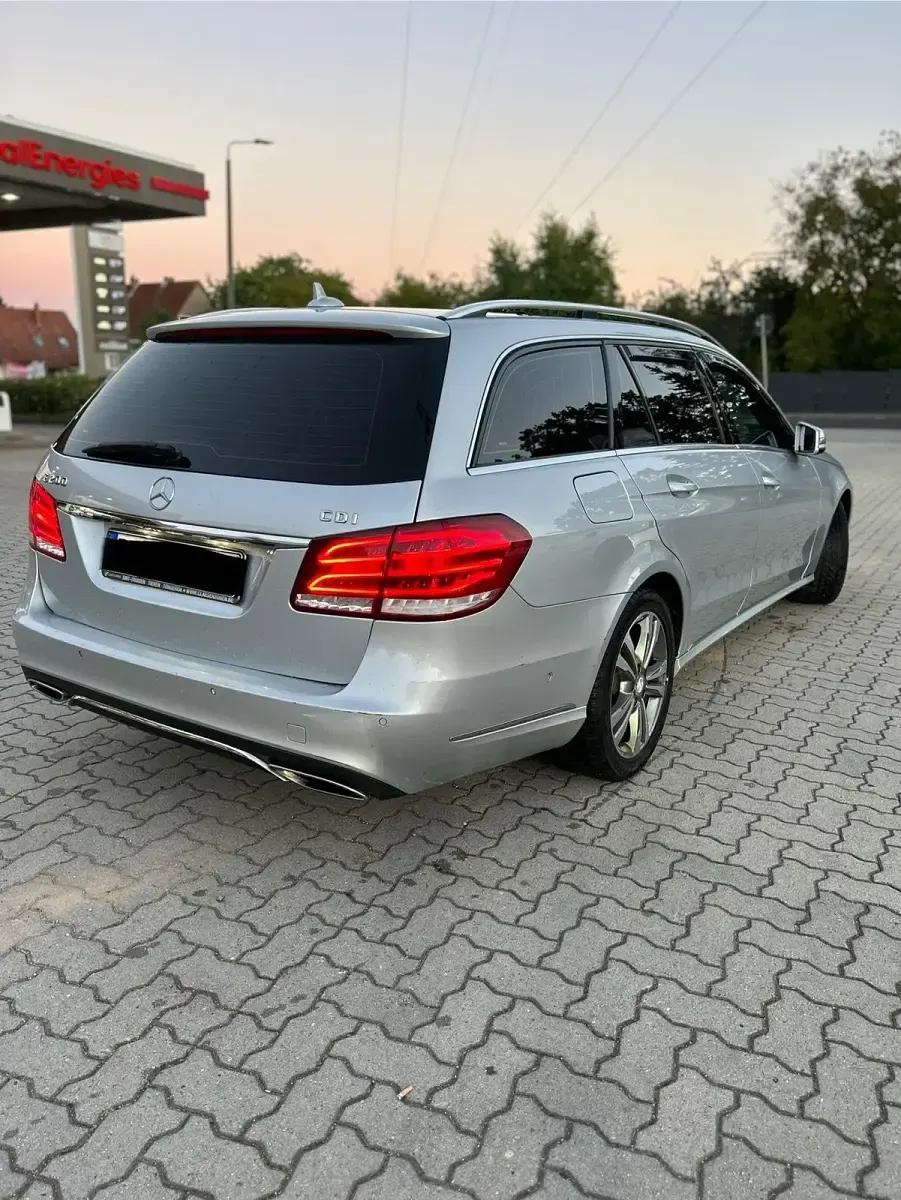 Brugt Mercedes E200 Advantage 136 HK (100 kW) 2013 Sølv Stationcar