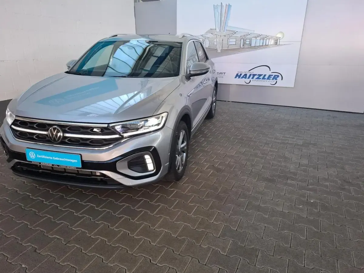 Gebraucht VW T-Roc IQ Drive 150 PS (110 kW) 2023 Silber SUV