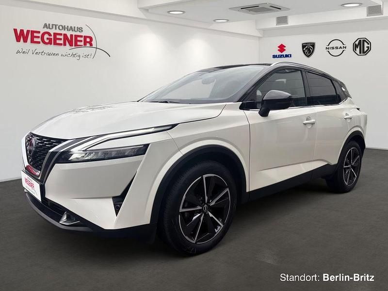 Weiß Gebraucht 2022 Nissan Qashqai Tekna SUV | 24.990 € (Etwas zu teuer) - Bild 1/4