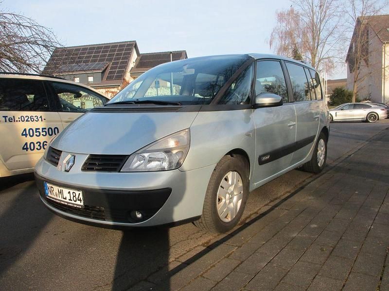 Gebraucht Renault Espace Expression 136 PS (100 kW) 2003 Silber Van / Kleinbus