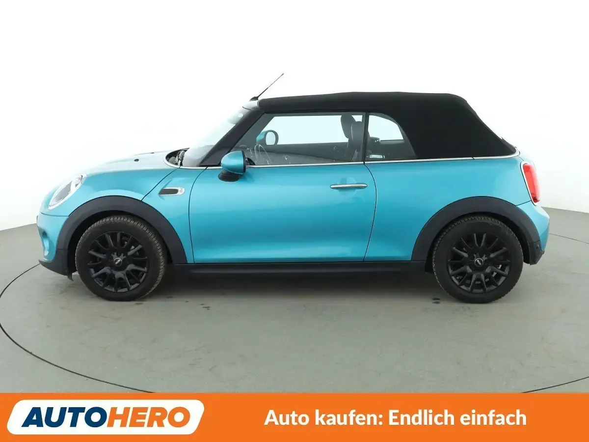Usado Mini Cooper Cabriolet 136 CV (100 kW) 2018 Azul Descapotable