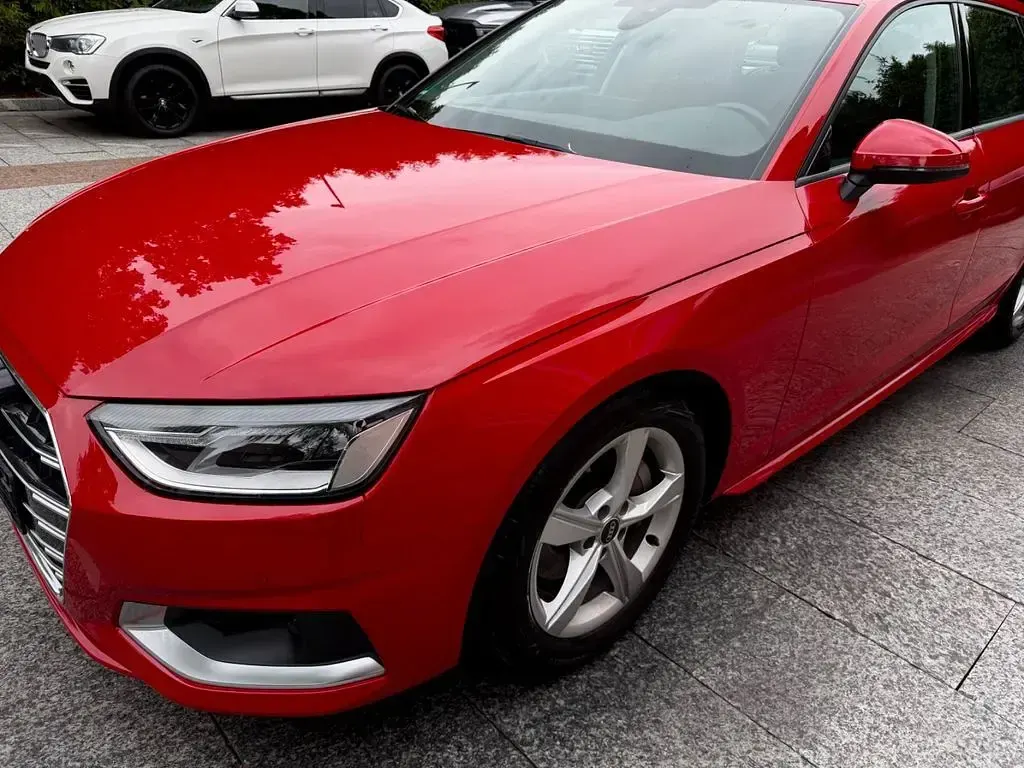 Gebraucht Audi A4 Advanced Plus 204 PS (150 kW) 2021 Rot Kombi