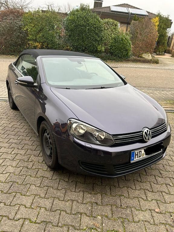 Violett Gebraucht 2013 VW Golf Cabriolet Cabrio | 8.399 € (Fairer Preis) - Bild 1/4