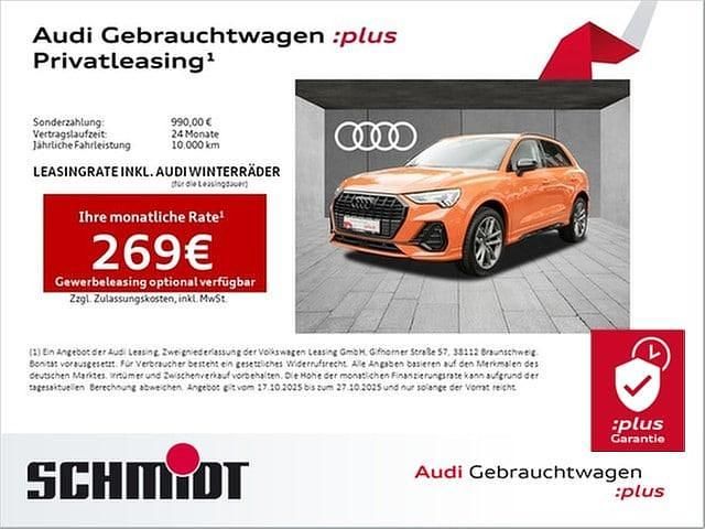 Pulsorange Gebraucht 2024 Audi Q3 S-Line SUV | 35.840 € (Superpreis) - Bild 1/3