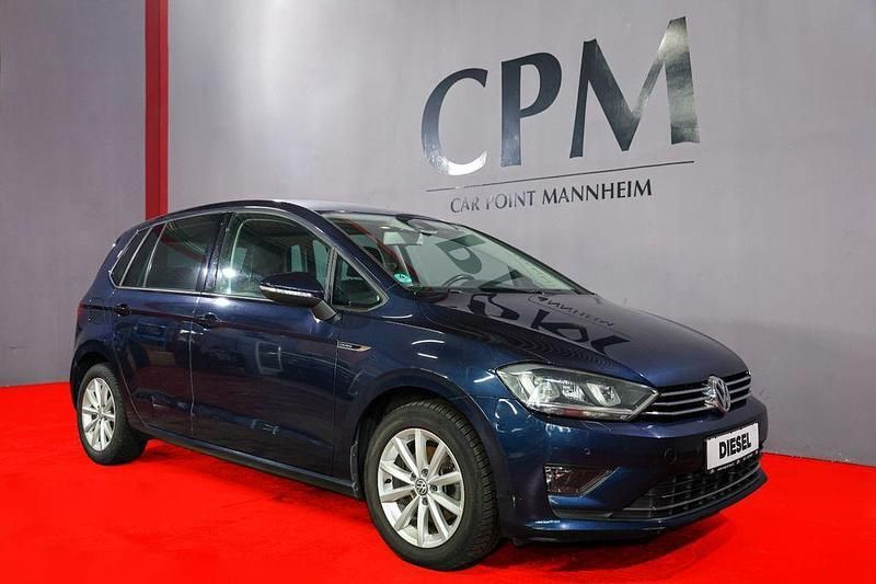 Night blue metallic Gebraucht 2015 VW Golf Sportsvan LOUNGE Van / Kleinbus | 10.450 € (Fairer Preis) - Bild 1/4