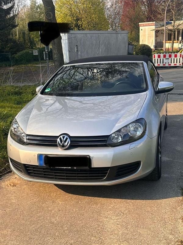 Gebraucht VW Golf Cabriolet 105 PS (77 kW) 2012 Silber Cabrio