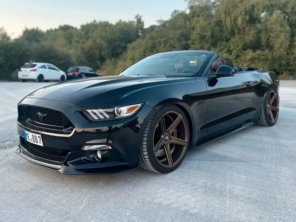 Gebraucht Ford Mustang GT 421 PS (309 kW) 2016 Schwarz Cabrio
