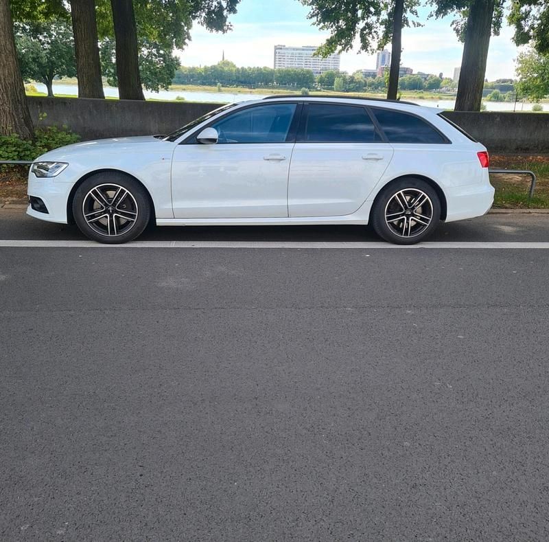 Weiß Gebraucht 2014 Audi A6 S-Line Kombi | 9.250 € (Guter Preis) - Bild 1/4