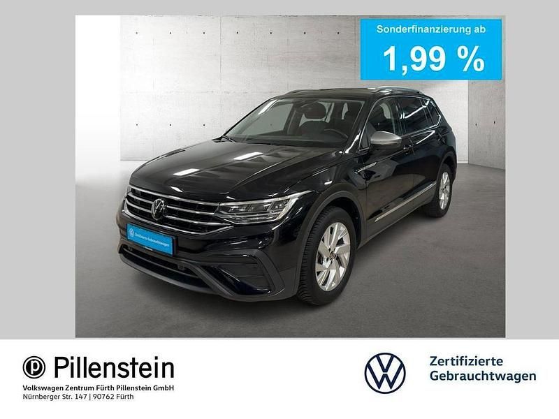 Schwarz Gebraucht 2024 VW Tiguan Allspace Life SUV | 34.909 € (Guter Preis) - Bild 1/2
