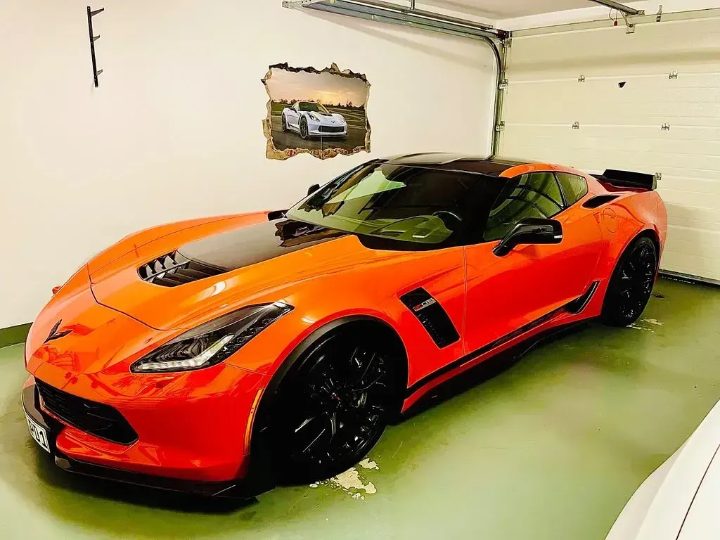 Gebraucht Corvette Z06 659 PS (484 kW) 2019 Orange Coupé