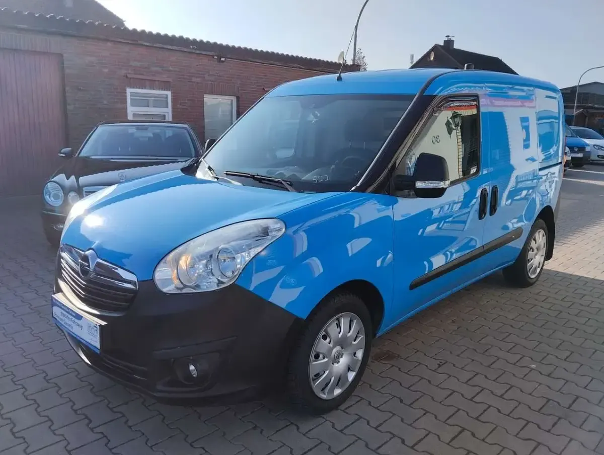 Gebraucht Opel Combo 120 PS (88 kW) 2015 Blau Van / Kleinbus