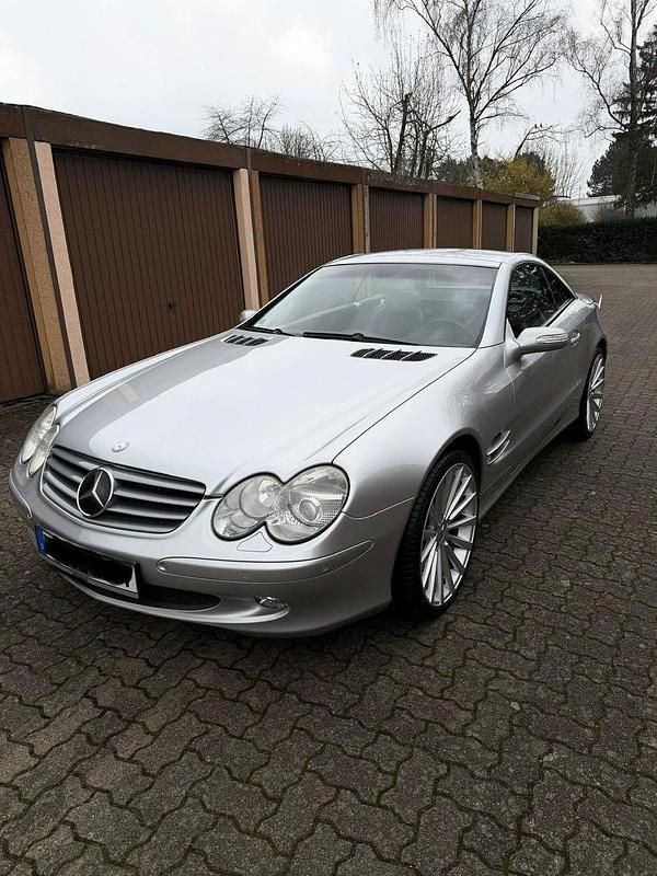 Gebraucht Mercedes SL500 306 PS (225 kW) 2004 Silber Cabrio