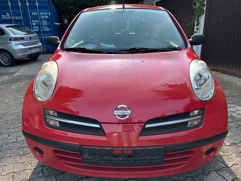 Rot Gebraucht 2007 Nissan Micra Kleinwagen | 700 € (Superpreis) - Bild 1/4