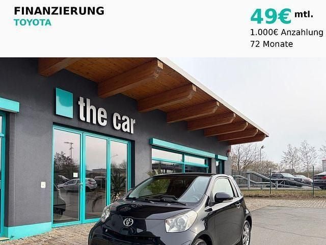 Gebraucht Toyota iQ 90 PS (66 kW) 2010 Schwarz Kleinwagen