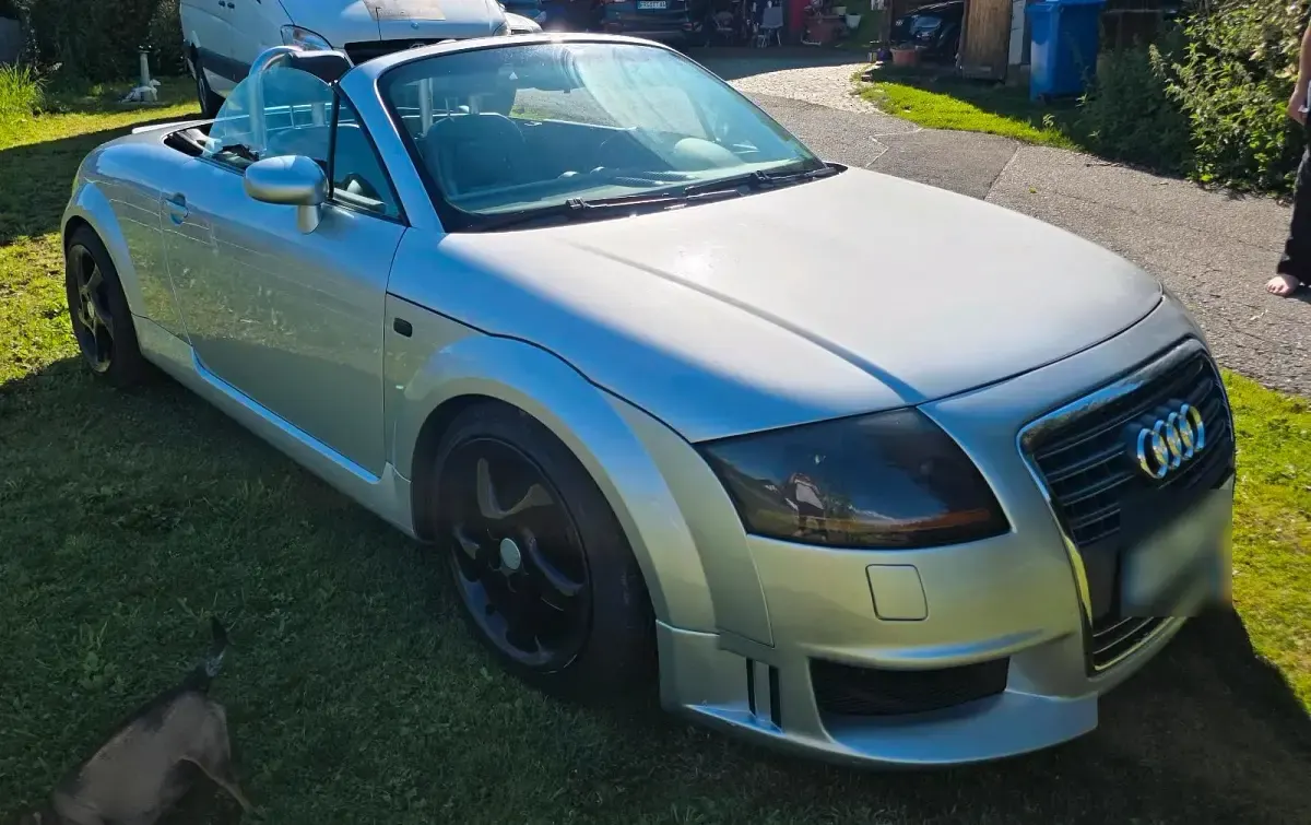 Gebraucht Audi TT Roadster 180 PS (132 kW) 2001 Silber Cabrio