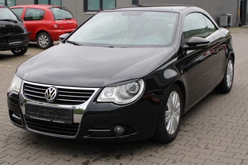 Schwarz Gebraucht 2009 VW Eos Edition Cabrio | 6.990 € (Fairer Preis) - Bild 1/4