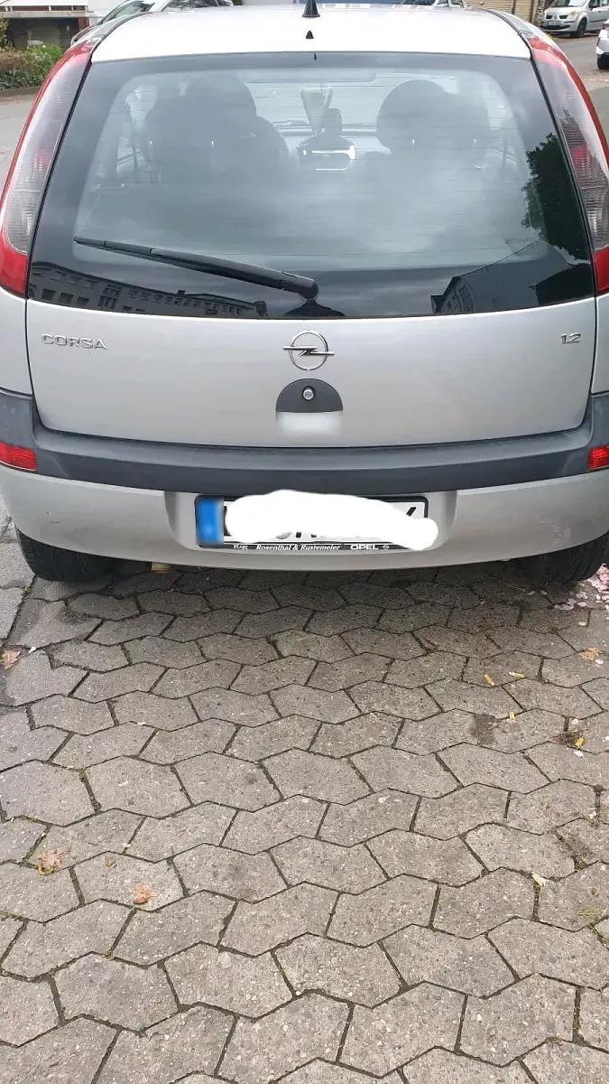 Usata Opel Corsa 75 CV (55 kW) 2003 Argento Utilitaria
