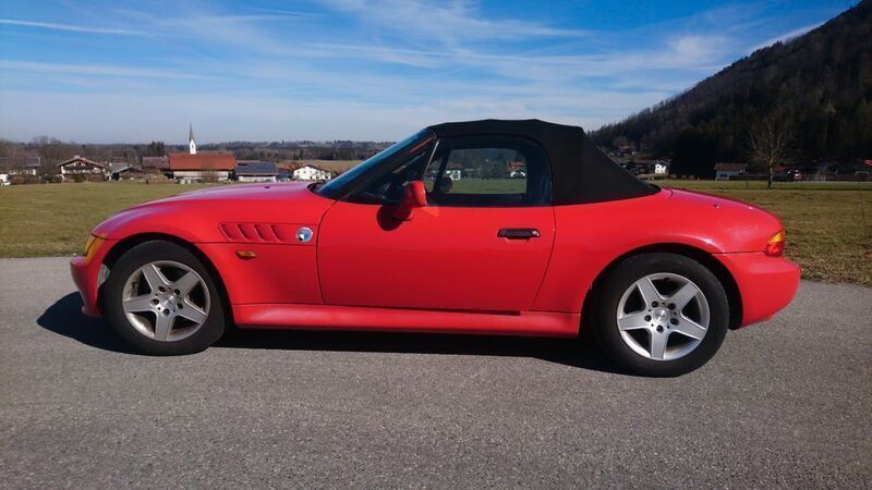 Rot Gebraucht 1996 BMW Z3 Cabrio | 5.600 € (Superpreis) - Bild 1/4