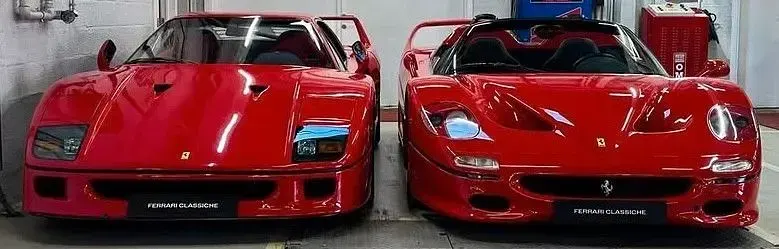 Gebraucht Ferrari F40 1989 Rot Coupé
