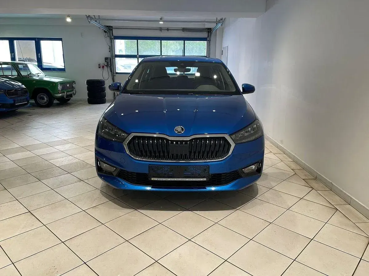 Gebraucht Skoda Fabia Selection 95 PS (69 kW) 2025 Blau Kleinwagen