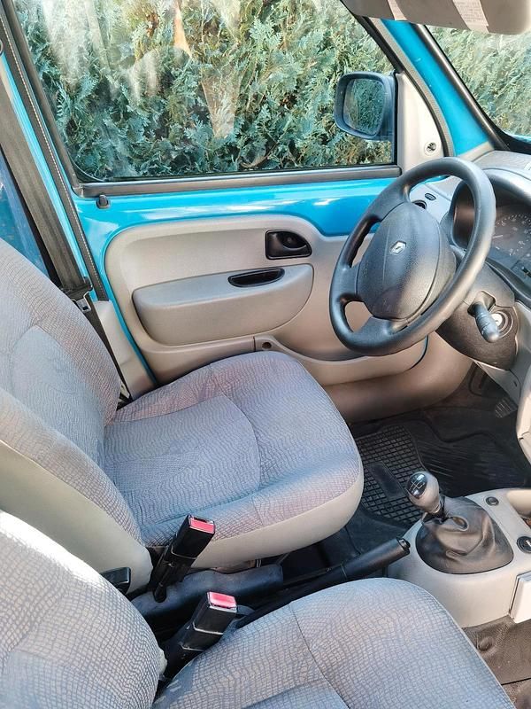 Gebraucht Renault Kangoo 65 PS (47 kW) 2002 Blau Van / Kleinbus