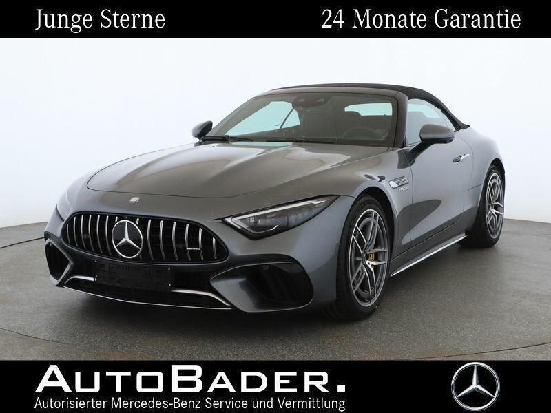 992 selenitgrau Gebraucht 2023 Mercedes SL63 AMG Premium Plus Cabrio | 124.995 € (Superpreis) - Bild 1/4