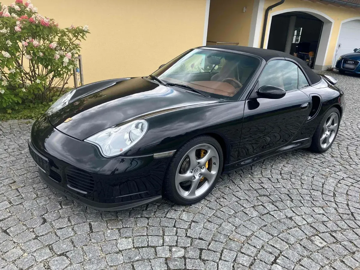 Gebraucht Porsche 996 Turbo 450 PS (330 kW) 2004 Schwarz Cabrio