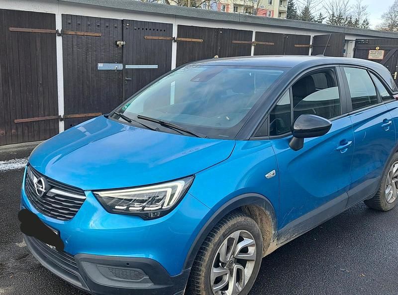 Gebraucht Opel Crossland X 82 PS (60 kW) 2018 Blau SUV