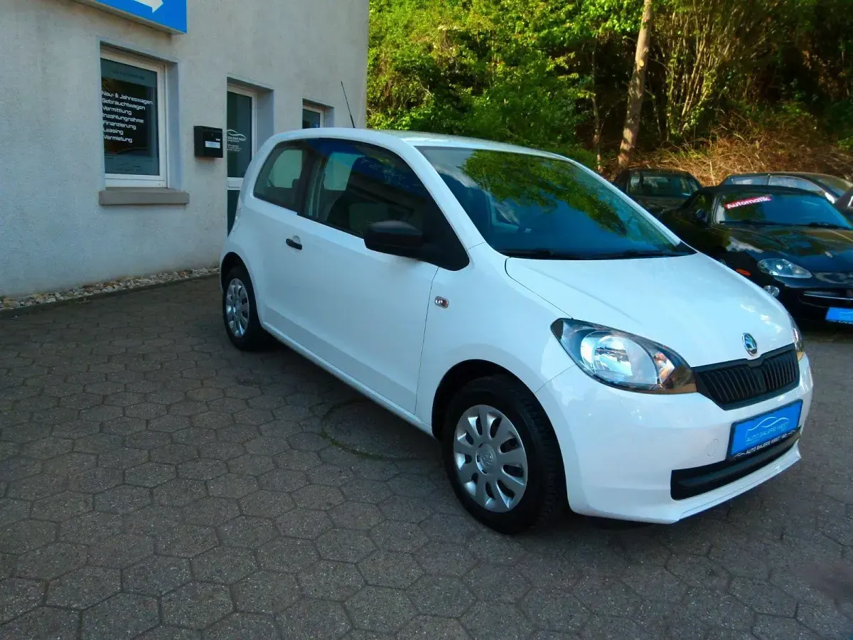 Brugt Skoda Citigo Active 60 HK (44 kW) 2012 Hvid Hatchback