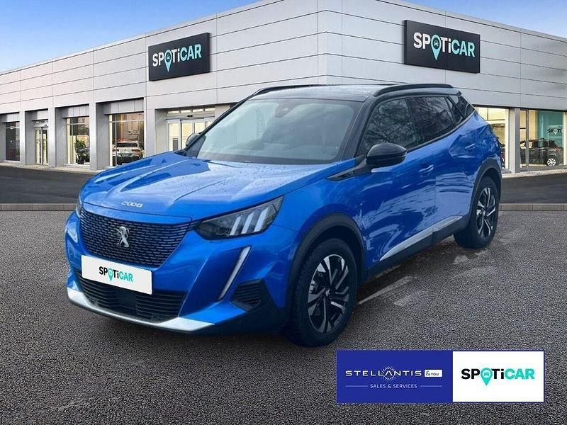 Blau Gebraucht 2023 Peugeot e-2008 GTi SUV | 20.890 € (Fairer Preis) - Bild 1/4