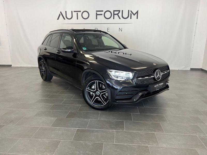Schwarz Gebraucht 2020 Mercedes GLC400d AMG SUV | 37.200 € (Fairer Preis) - Bild 1/4