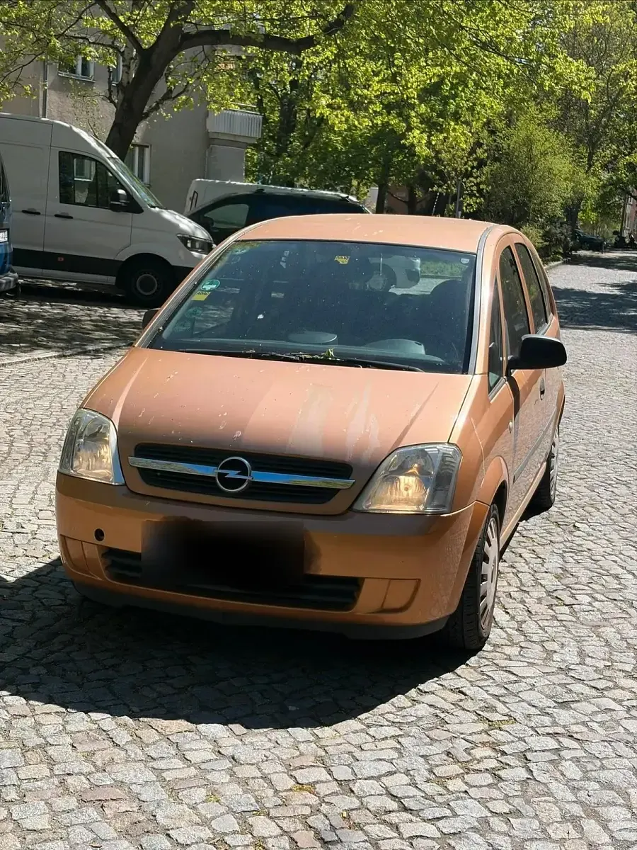 Usata Opel Meriva 95 CV (69 kW) 2004 Arancione Monovolume